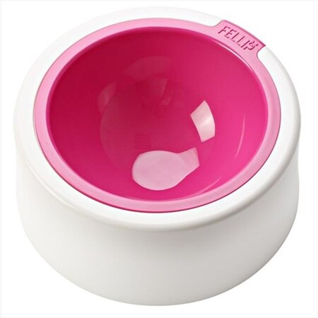 Felli Pet Felli Pet NPA2SB1-1-102-919 Kaleido 5.5 In. Supreme Pet Bowl Fuchsia NPA2SB1-1-102-919